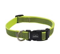 Nobby collier "FULL REFLECT" jaune L-XL : L : 40-65 cm, B : 25 mm
