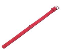 Nobby collier "VELOURS" rouge (Lollipop); 60 cm (50-58 cm); 28/32 mm