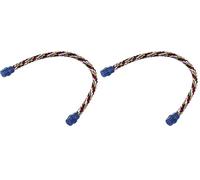 Nobby Corde de Siège en Coton pour Oiseau Multicolore 64 cm Moyen (Lot de 2)