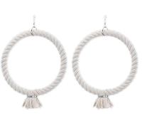 Nobby Corde en Coton avec Anneau pour Oiseau 46 cm Taille M (Lot de 2)