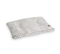 Nobby Coussin Carré Arusha 92x65 CM Braun Melliert Lavable Confort Du Sommeil