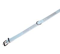 Nobby Crystal Collier pour Chien Bleu Clair/Blanc 47 cm/22-24 mm