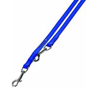 Nobby Crystal Laisse de Dressage pour Chien Lilac/Noir 200 cm/12 mm