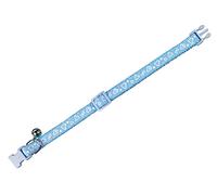 Nobby Cœurs Collier pour Chat Bleu 10 mm x 20-30 cm