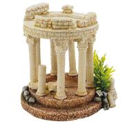 Nobby Décoration D'Aquarium Antique Colonnes Avec Plantes, Rond, Neuf