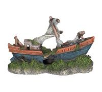 Nobby Décoration D'Aquarium Bateau Accident 21x8x13,5 CM pour Doux Et Mer