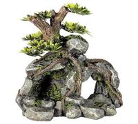 Nobby Décoration D'Aquarium Grottes En Pierre Avec Plantes Pour Eau Douce 80Cm