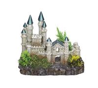 Nobby - Décoration pour aquarium - Avec plantes - Château - 18,2 x 11,5 x 15,5 cm