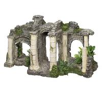 Nobby - Décoration pour aquarium - Avec plantes - Porte d'Hadrien - 27,5 x 13,5 x 15,5 cm