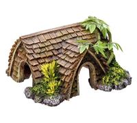 Nobby Décoration pour Aquarium Cabane pour Aquariophilie 150 x 140 x 80 mm