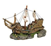 NOBBY DÉCORATION POUR AQUARIUM EN FORME DE GALION POUR AQUARIOPHILIE 330 X 130 X 230 MM