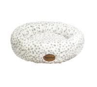 Nobby Donut Lit Pour Chien Alanis 45 Cm Léopard Gris Doux Lavable En Polyester