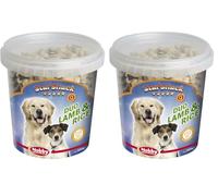 Nobby Duo Bones Agneau & Riz Friandise pour Chien 500 g (Lot de 2)