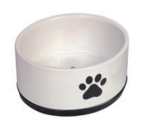 Nobby écuelle céramique "Paw" noir/blanc Ø 17x 8 cm