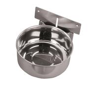 Nobby écuelle en acier inoxydable avec fixation 13,0 cm 0,60 ltr plaque