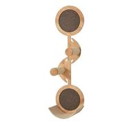 Nobby Élément Mural avec marches Crème 35 x 26,5 x 125 cm