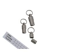 Nobby étiquettes d'adresse 22 mm couleur chrome