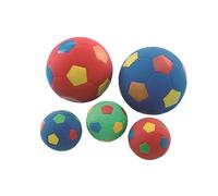 Nobby Football en latex 8 cm multicolore
