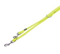 Nobby Cover Laisse d'Entrainement pour Chien Jaune Néon 200 cm/20 mm
