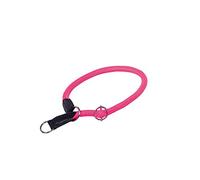Nobby Fun Royal Étrangleur avec Bouchon pour Chien Rose Néon 70 cm/13 mm