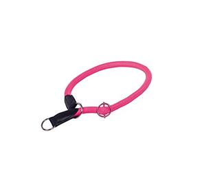 Nobby Fun Royal Étrangleur avec Bouchon pour Chien Rose Néon 70 cm/13 mm