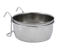 Nobby Gamelle avec Crochet en INOX pour Oiseau 10 cm