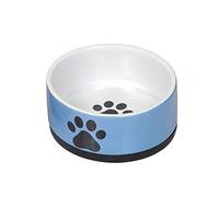 Nobby Gamelle en céramique « Paw » Bleu Ø 14 x 6,5 cm 0,4 l