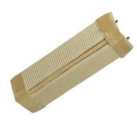 Nobby Grattoir d'Angle avec Peluche pour Chat Beige 49 x 22 cm
