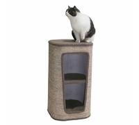 Nobby Griffoir Capta II Marron Aspect Lin 38 x 38 x 70 cm