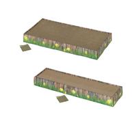 Nobby griffoir en carton petit 48 x 12,5 x 5 cm