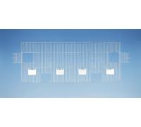 Nobby Grille d'entrée AF, NK 100 x 40 cm galvanisé