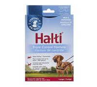 NOBBY Halti Front-Control, noir/rouge, L, 80 - 120 cm