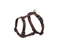 Nobby Harnais Classique en Nylon pour Chien Brun 10 mm x 25/35 cm