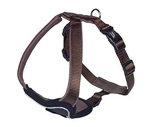 Nobby Harnais Confort Classic Preno Gris Largeur 25 mm Longueur 69-83 cm + 66 cm