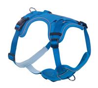 Nobby harnais confort "MAILO" bleu clair ; L : poitrine : 42-60 cm, ventre : 65-85 cm, L : 25 mm