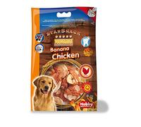 Nobby Jerky Snack Poulet Séché avec Banane pour Chien 113 g