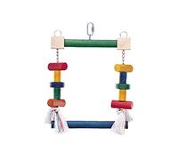 Nobby Jouet de la Jungle avec Balançoire/14 Blocs pour Oiseau Multicolore 23 x 21 cm