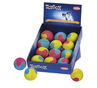 Nobby Jouet pour Chien Bico Balle en Caoutchouc 6,5 CM Avec Couineur - Robuste &