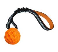 Nobby Jouet Pour Chien TPR Ballon Wafer 7,5Cm Avec Boucle Pour Chiens Orange
