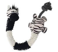 Nobby Jouet Pour Chien Zebra 61 Cm Avec Corde & Squeaker Pour Chiots Et Chiens