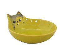 Nobby Kato Gamelle Bol en céramique pour Chat Vert Ø 12 x 5,5 cm 0,15 l
