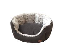 Nobby Komfort Bett oval "CACHO" L x B x H : 45 x 40 x 19 cm gris foncé