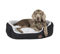 Nobby Komfort Bett ovale "CACHO" L x B x H : 65 x 57 x 22 cm gris foncé