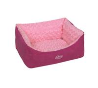 Nobby Komfort Lit carré "ARUSHA" L x l x H : 45 x 40 x 18 cm rose