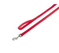 Nobby Laisse Classique en Nylon pour Chien Rouge 10 mm x 120 cm