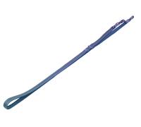 Nobby laisse d'attelage "Classic Preno Royal" gris L: 200 cm; B: 20/25 mm