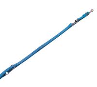 Nobby laisse de chien "VELOURS" turquoise; 2 m; 18 mm