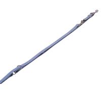 Nobby Laisse de dressage "VELOURS" bleu clair (Sky) ; 2 m ; 18 mm