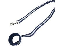 Nobby Laisse de Jogging élastique Bleu L : 100/150 cm, l : 25 mm