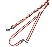 Nobby Laisse de Jogging élastique Rouge L : 80/120 cm, l : 25 mm, Ceinture Max. 105 cm